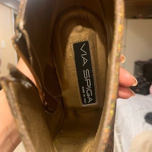 Cheetah Boots size 7.